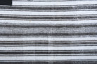 Aysenur – vintage striped kilim for living room or bedroom, 3'6" x 7'10" (106x240 cm)