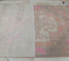 4x8 Vintage Faded Pastel Boho Area Rug