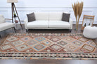 5x11 Wool Vintage Wide Kilim Runner Rug