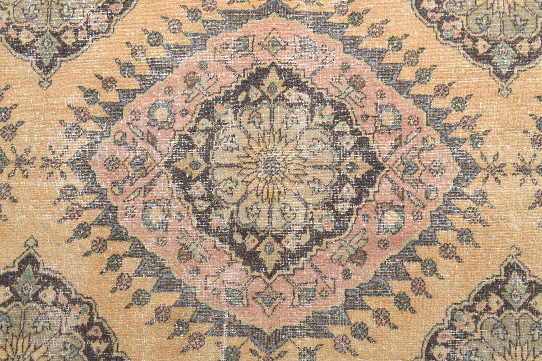 One-of-a-kind 1970s Anatolian vintage runner rug in wool, 4'7" x 12'10"