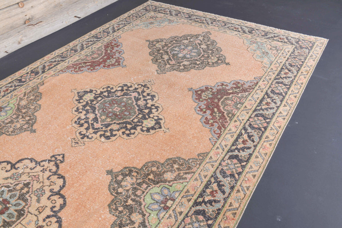 5x13 Wool Vintage Runner Rug