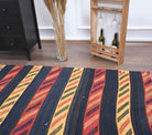 Handwoven flatweave wool runner from Anatolia, Turkey – 5x15 Wool Vintage Kilim Runner Rug 4'6" x 14'8"