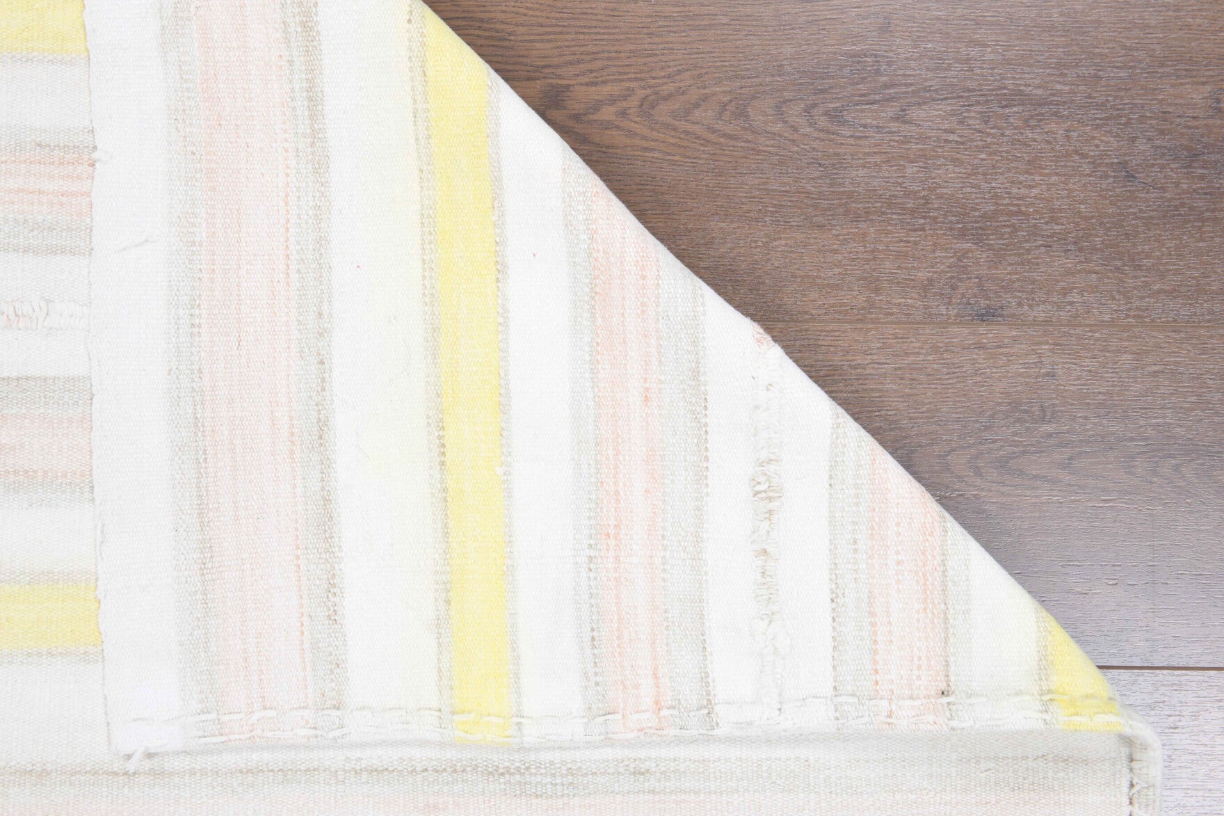 One-of-a-kind 1960s Anatolian vintage kilim rug in wool, 4'8" x 6'4"