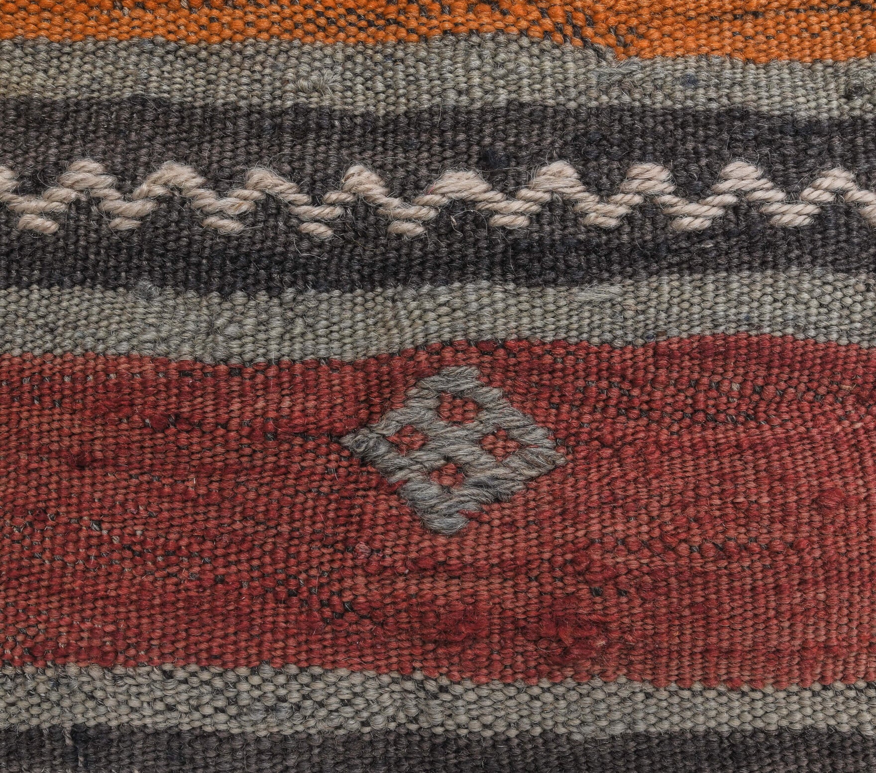 158x190 cm vintage Anatolian kilim rug – Yaseminter, flatweave, wool