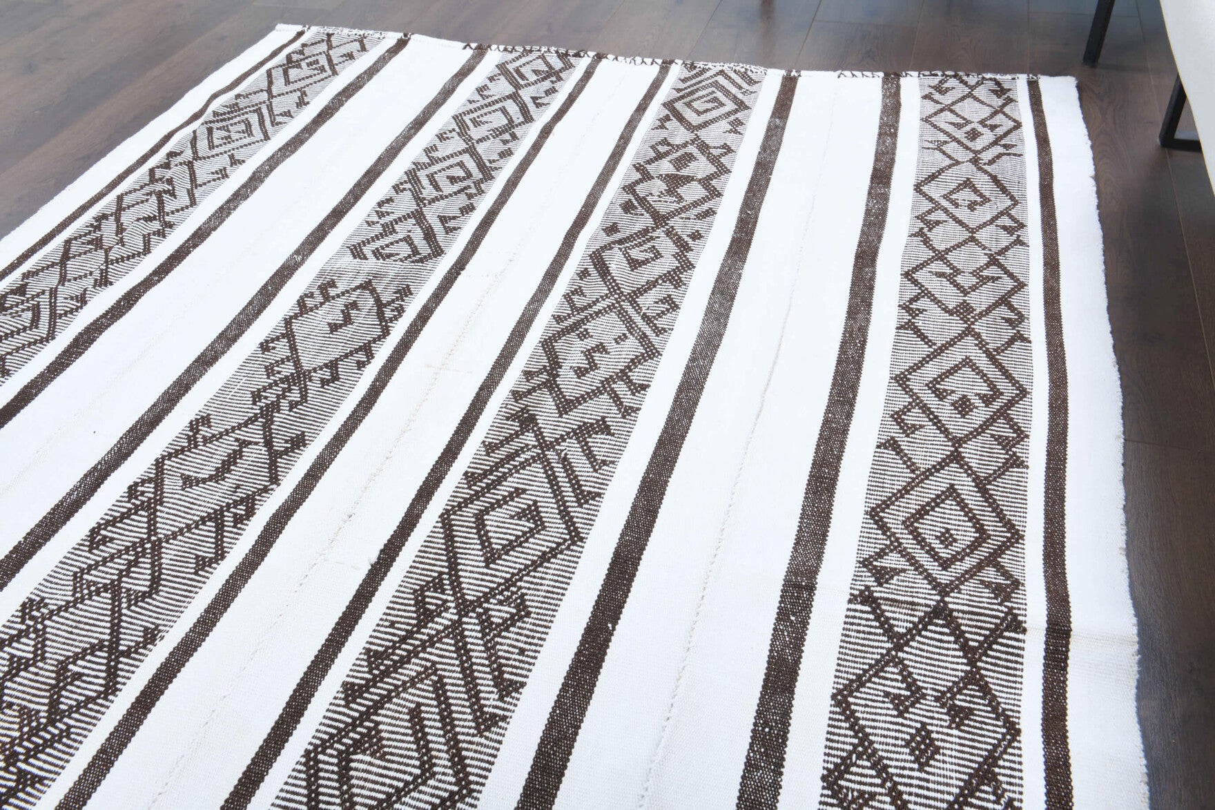 147x237 cm vintage Anatolian kilim rug – Berrakara, flatweave, wool