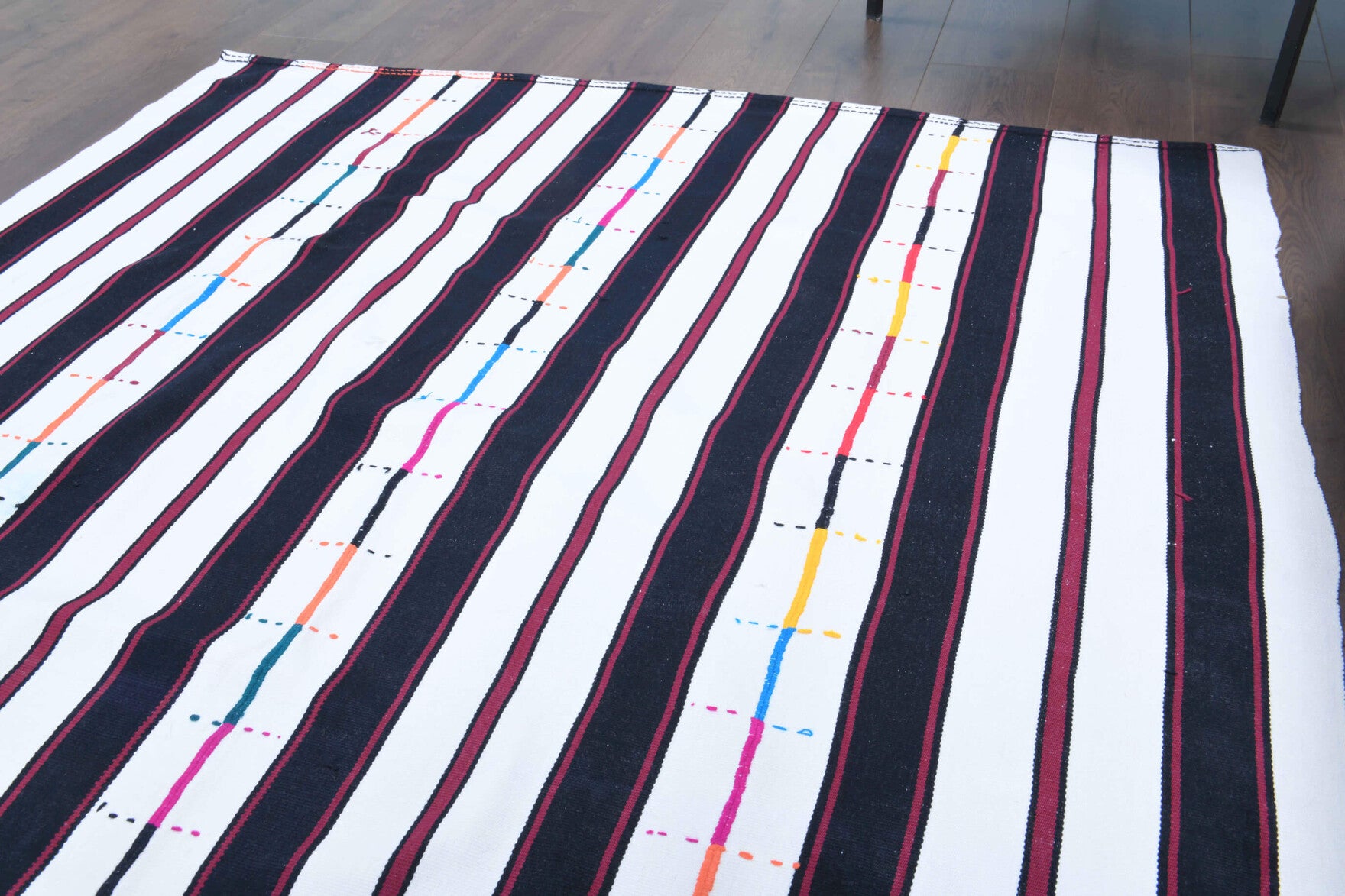 160x233 cm vintage Anatolian kilim rug – Behice, flatweave, wool