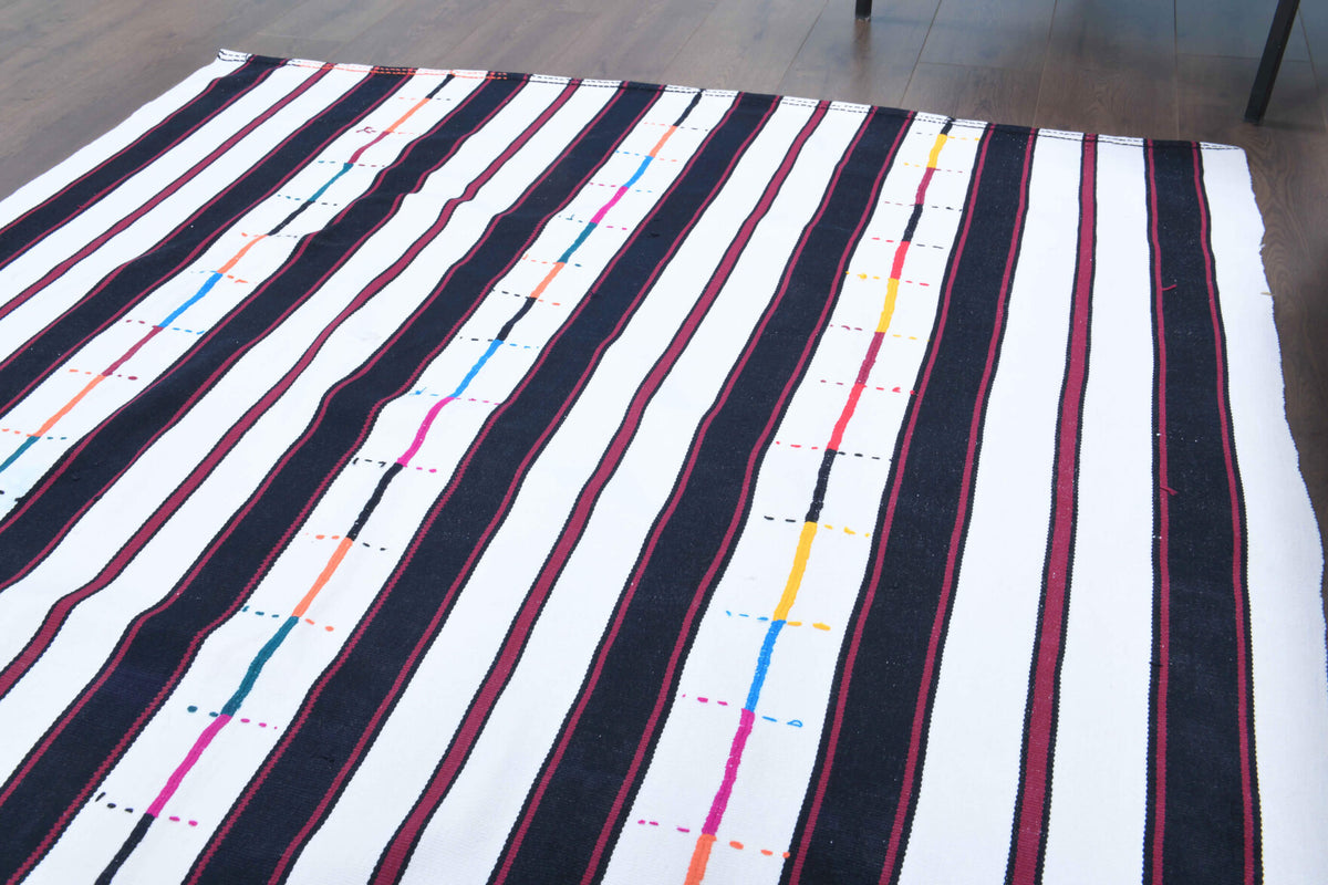 5x8 Handmade Vintage Area Rug