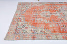 One-of-a-kind 1970s Anatolian vintage area rug in wool, 4'9" x 7'6"