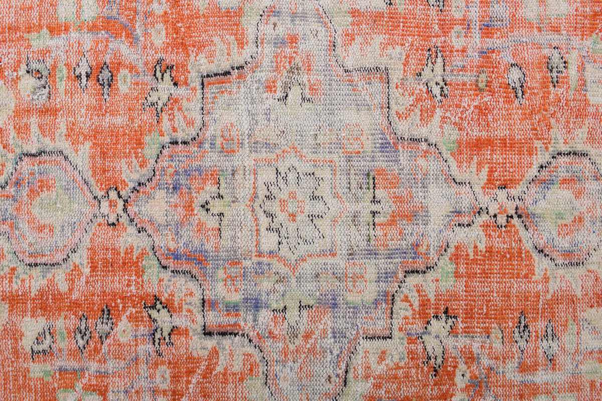 146x228 cm vintage Anatolian area rug – Bengidil, low pile, wool