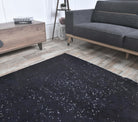Delphithea rug: 1970s handmade Anatolian rug with solid - dots motifs and cotton backing