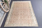 5x9 Semi-Antique Vintage Hereke Area Rug