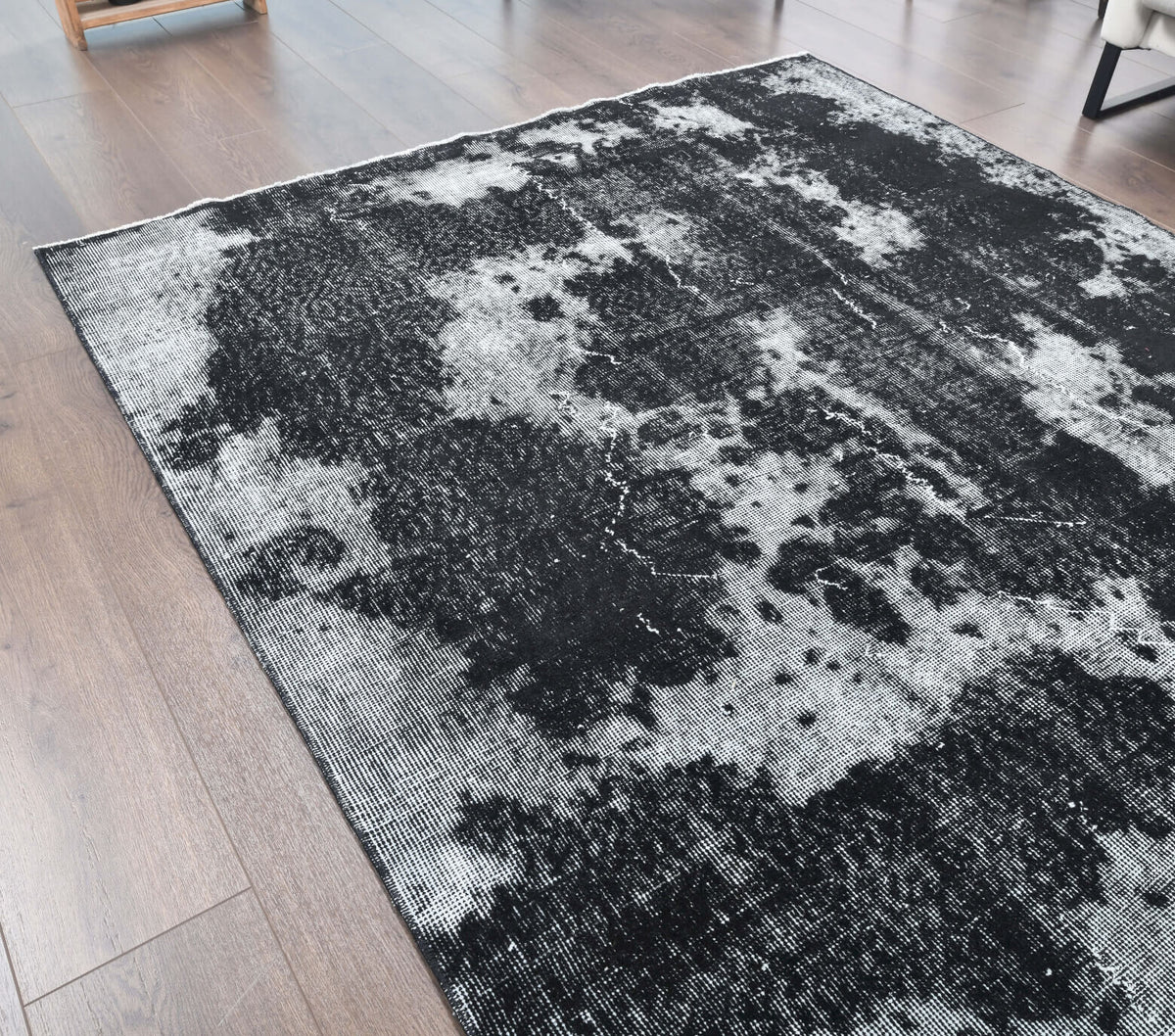 Vintage Black-Large Area Rug