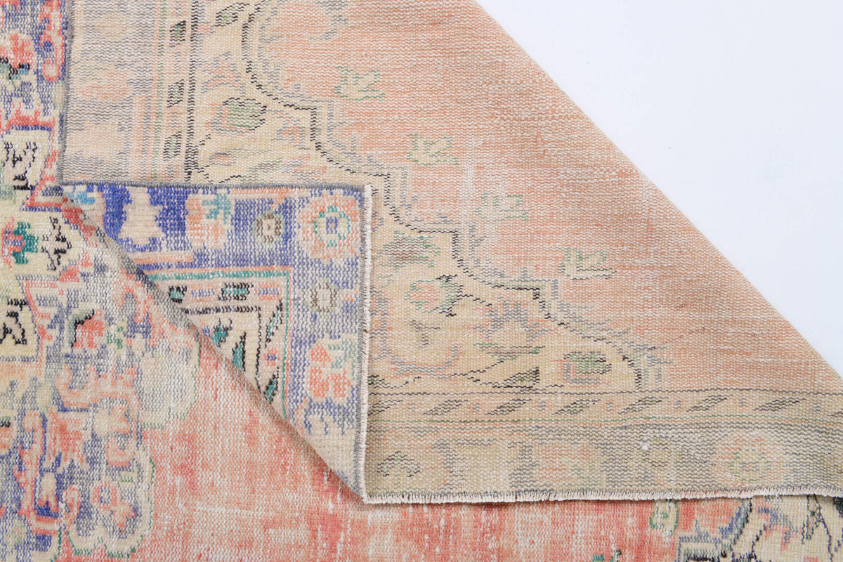 166x261 cm vintage Anatolian area rug – Ouranopelia, low pile, wool