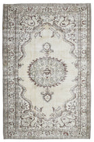 6x10 Handmade Vintage Area Oushak Rug