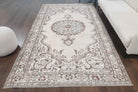 6x10 Handmade Vintage Area Oushak Rug