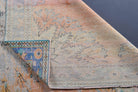 185x295 cm antique washed vintage Anatolian area rug – Hedyphrosyne, low pile, wool