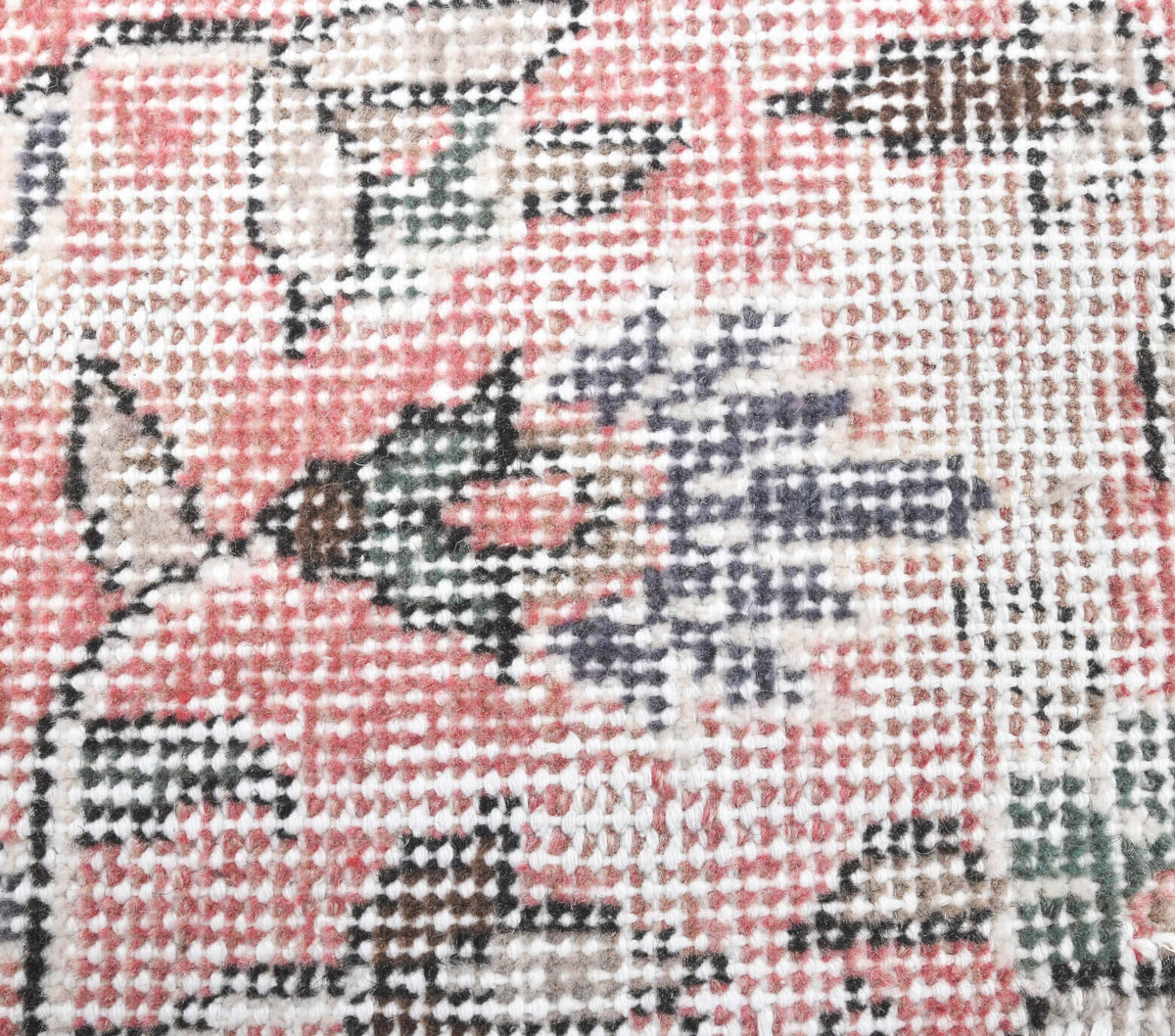 Vintage Pink Hereke Area Rug