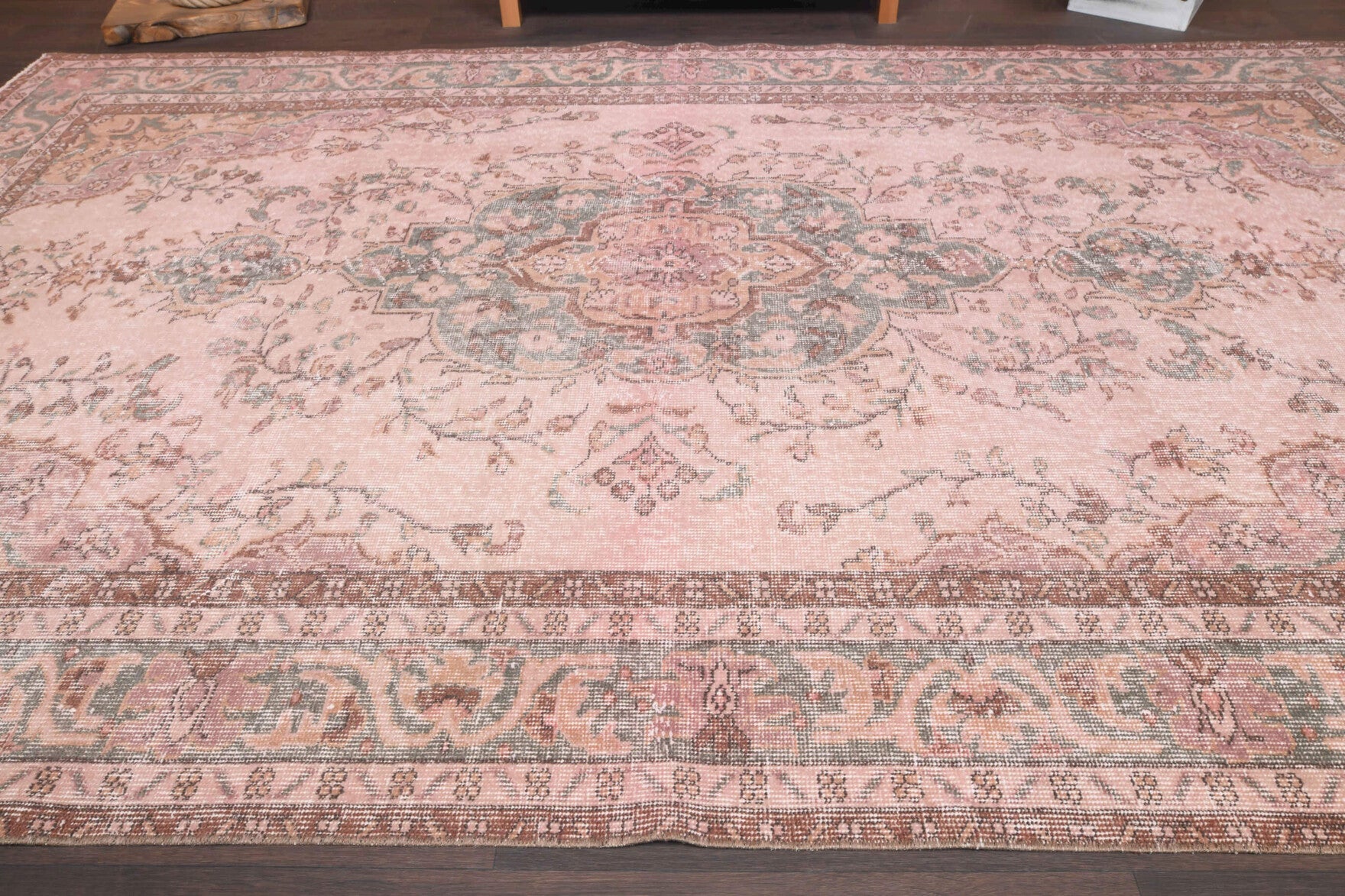 One-of-a-kind 1970s Anatolian vintage area rug in wool, 5'11" x 9'8"