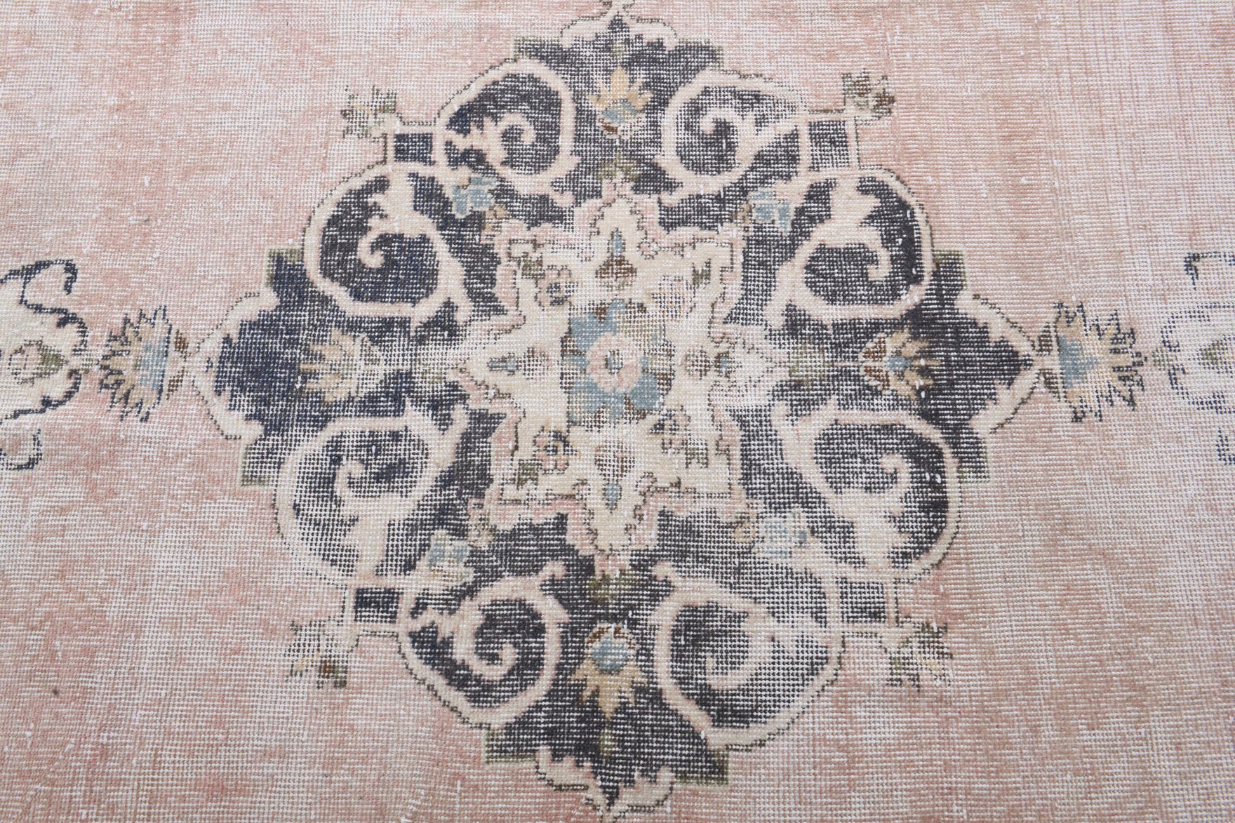 192x310 cm vintage Anatolian area rug – Zeytinbahce, low pile, wool
