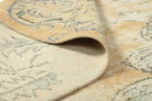 Handmade wool rug from Anatolia, Turkey – 6 'x 10' Antique Washed Anatolian Oriental Area Rug from 1950s 6'2" x 9'11"