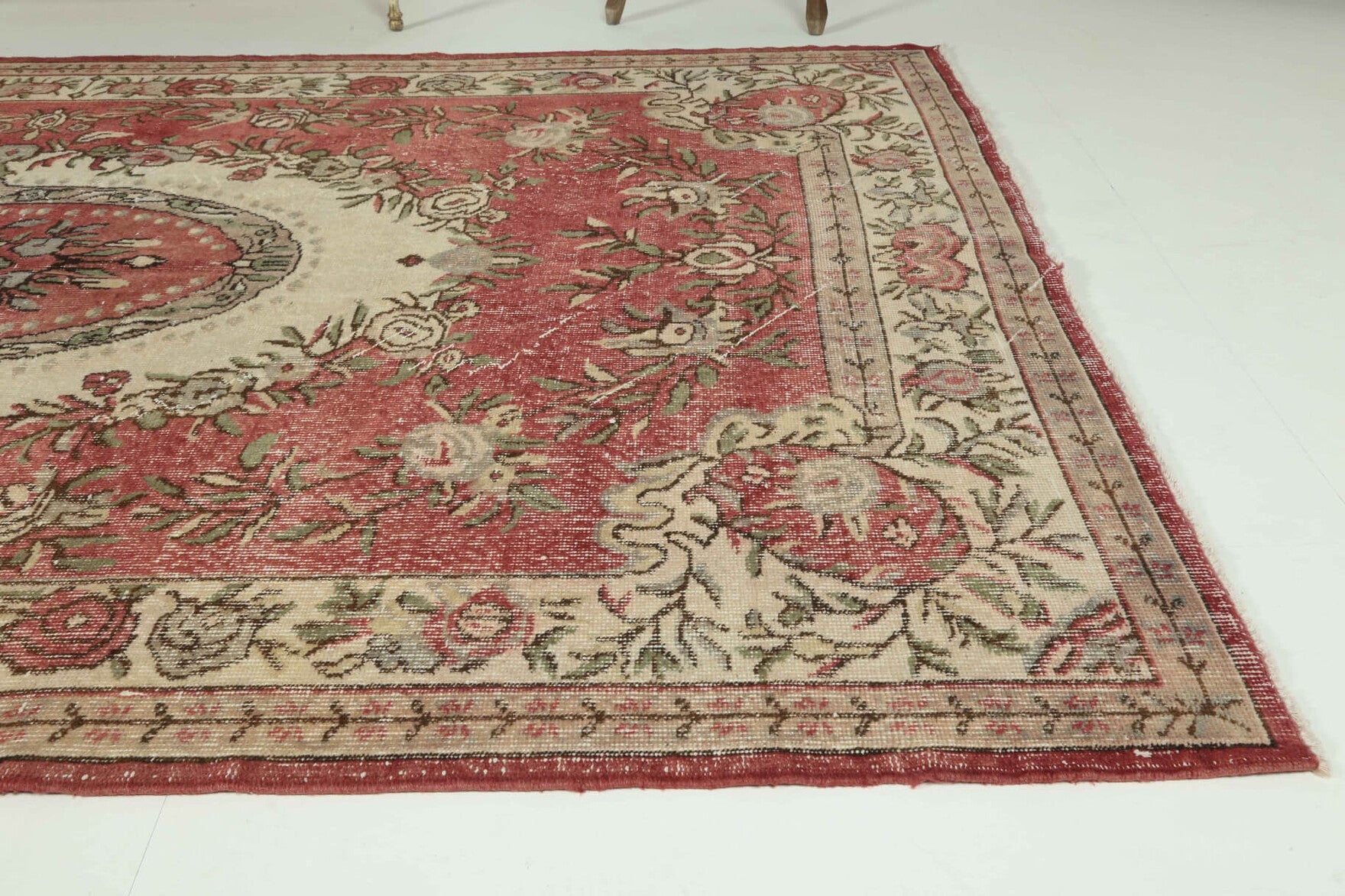 Vintage Oushak Area Rug