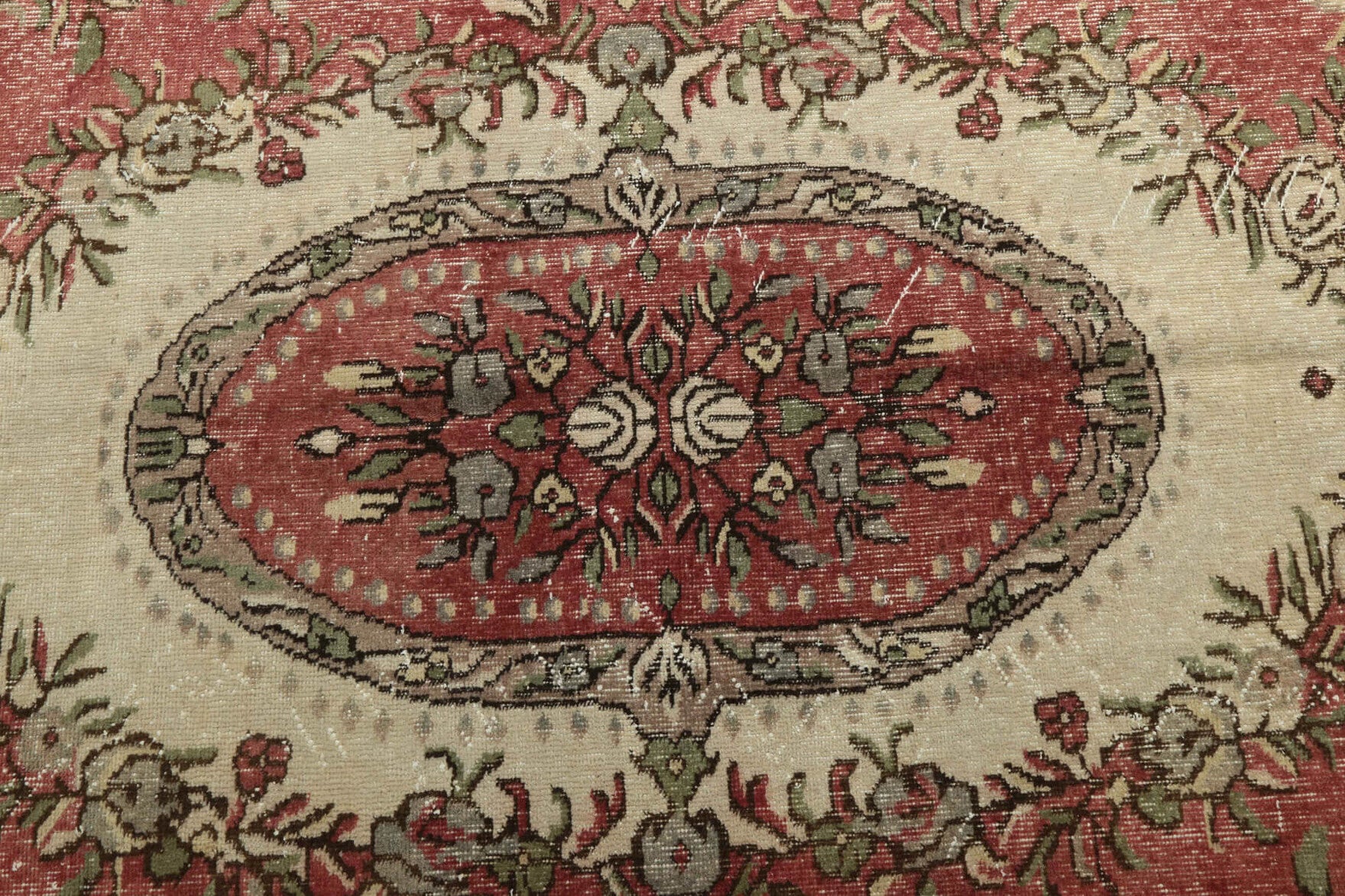 Vintage Oushak Area Rug