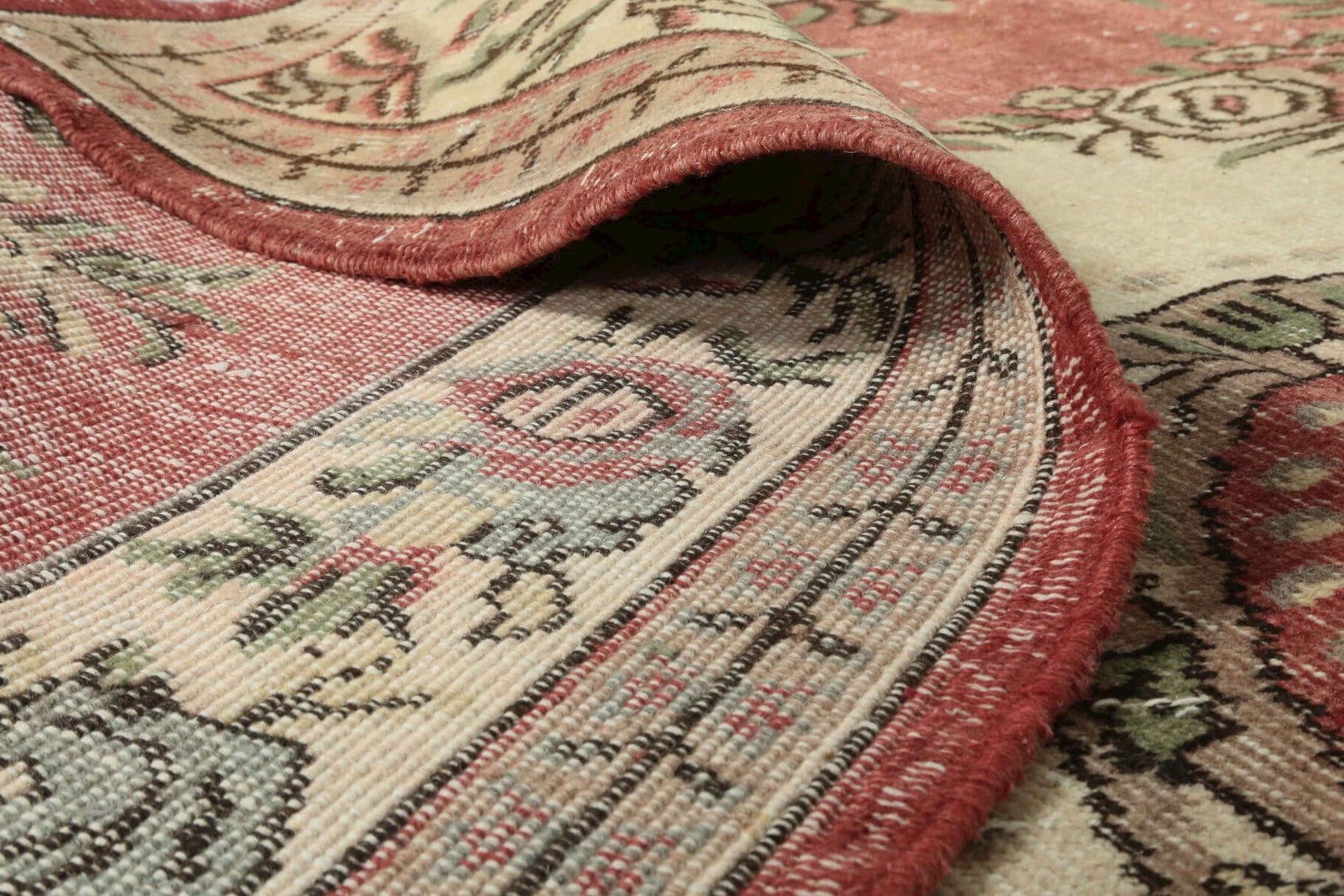 Vintage Oushak Area Rug