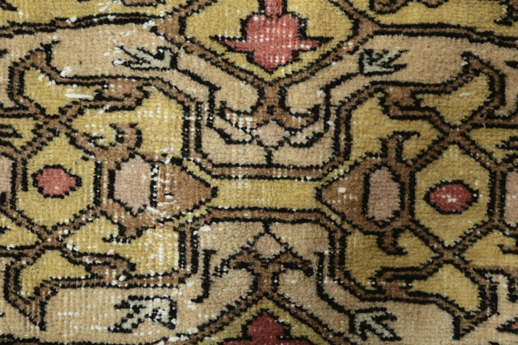 Handmade wool rug from Anatolia, Turkey – Vintage Anatolian Brown Area Rug 6'4" x 9'11"