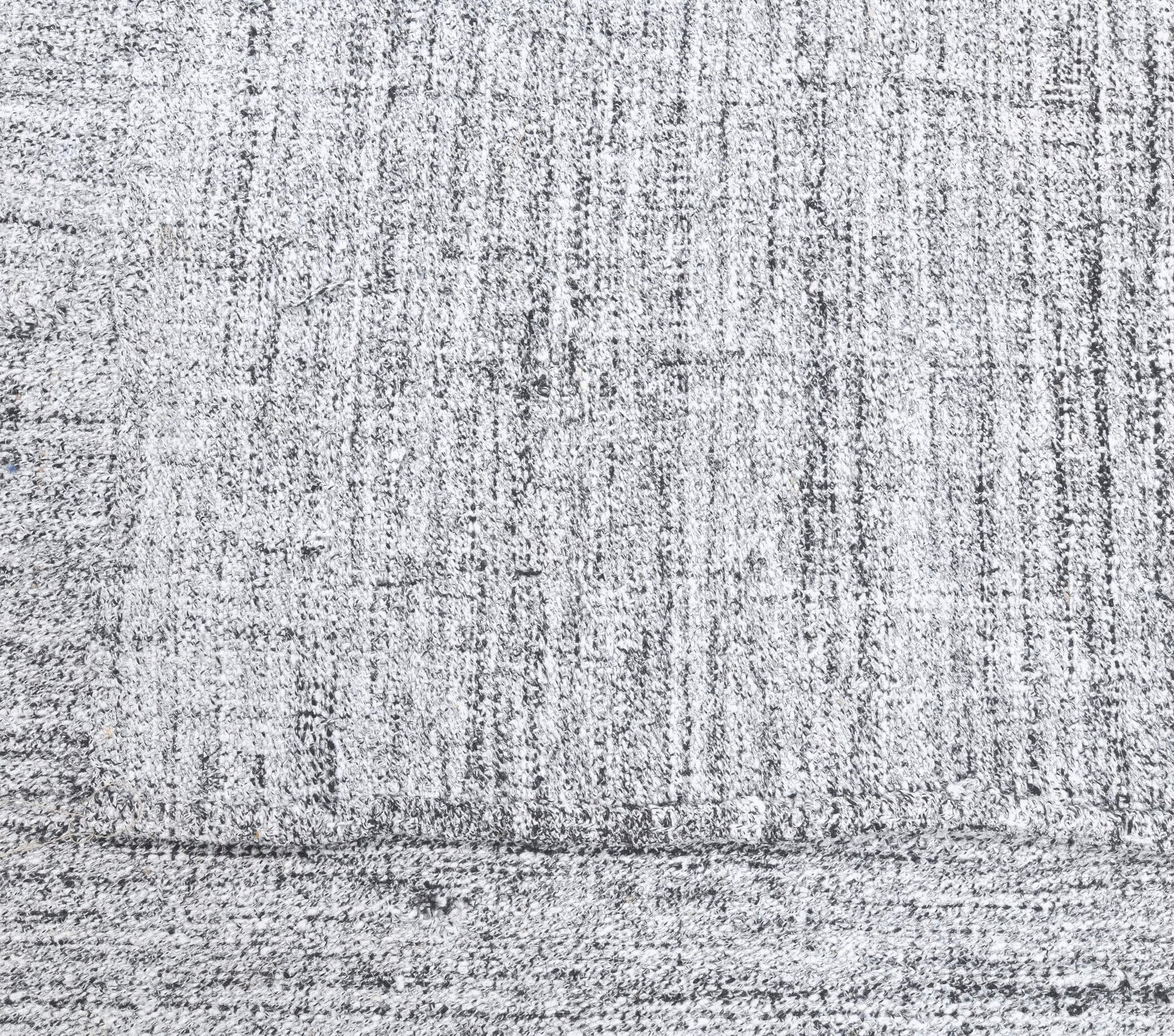Authentic Anatolian vintage kilim rug (1960s) with solid design – one-of-a-kind at Fame Rugs