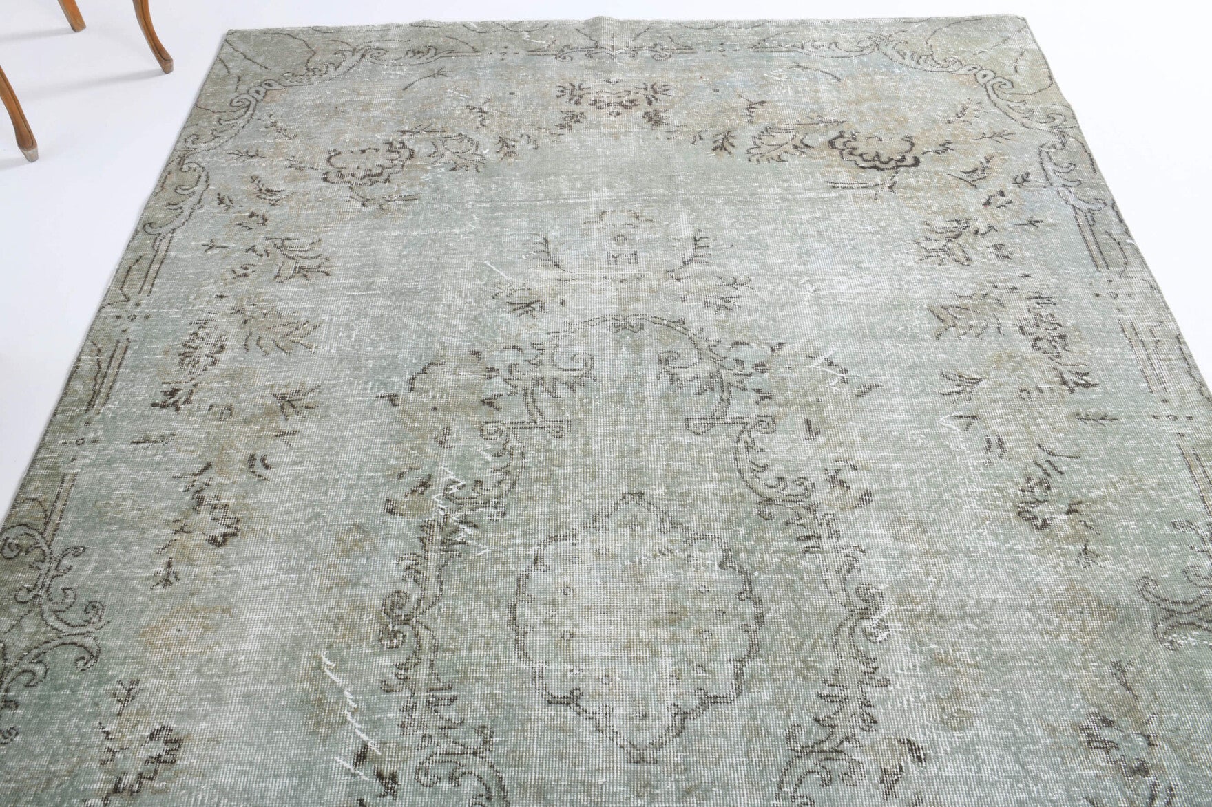 Antique Oushak Area Rug