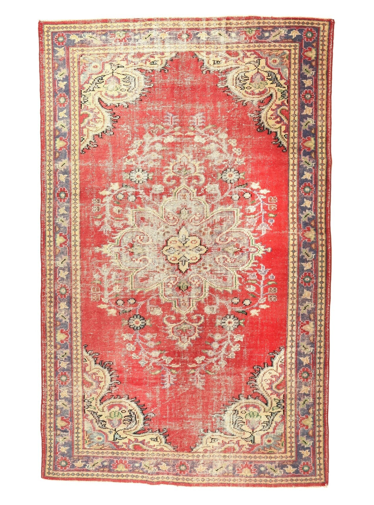 Anatolian Vintage Red Area Rug