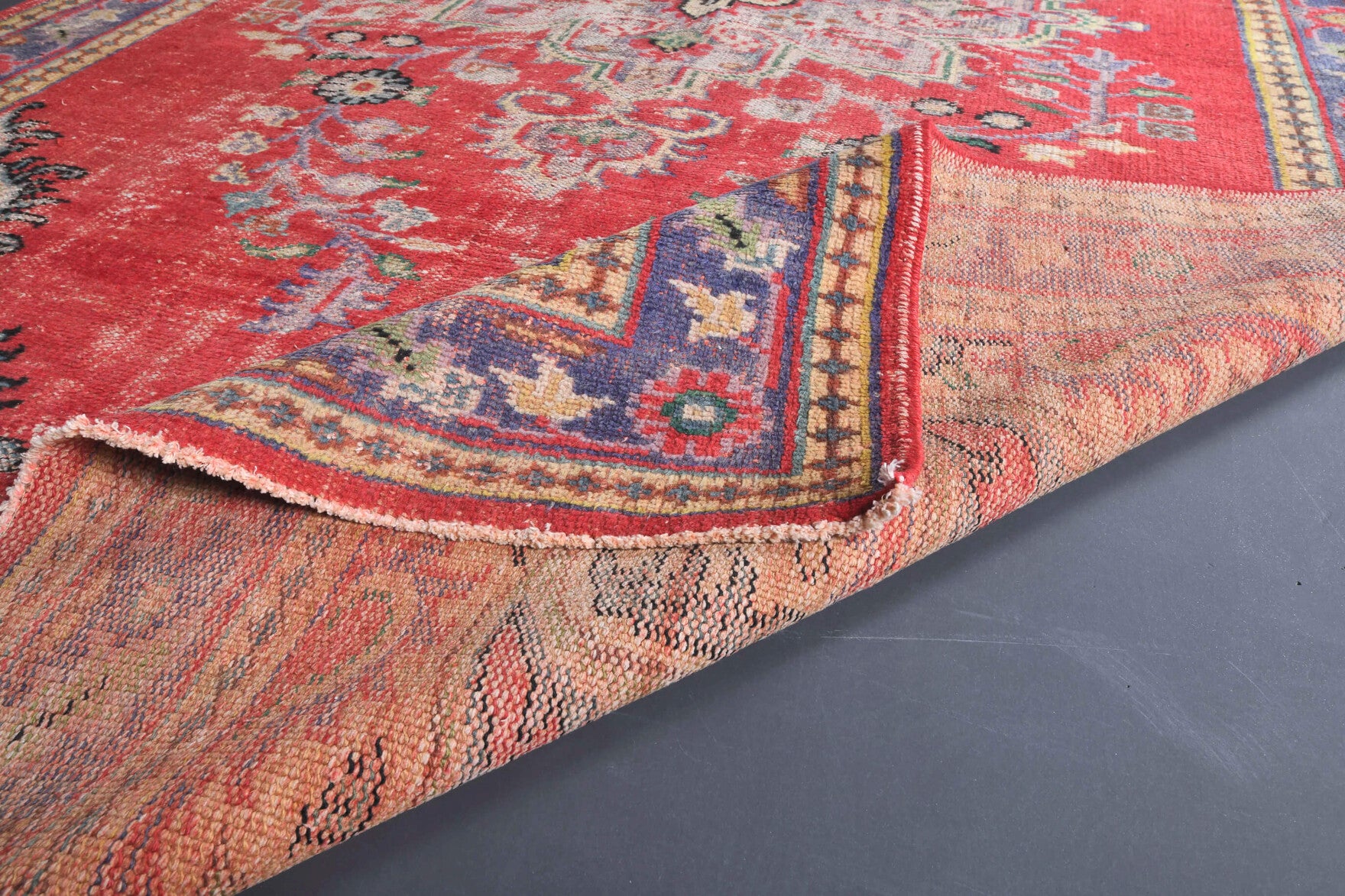 Anatolian Vintage Red Area Rug