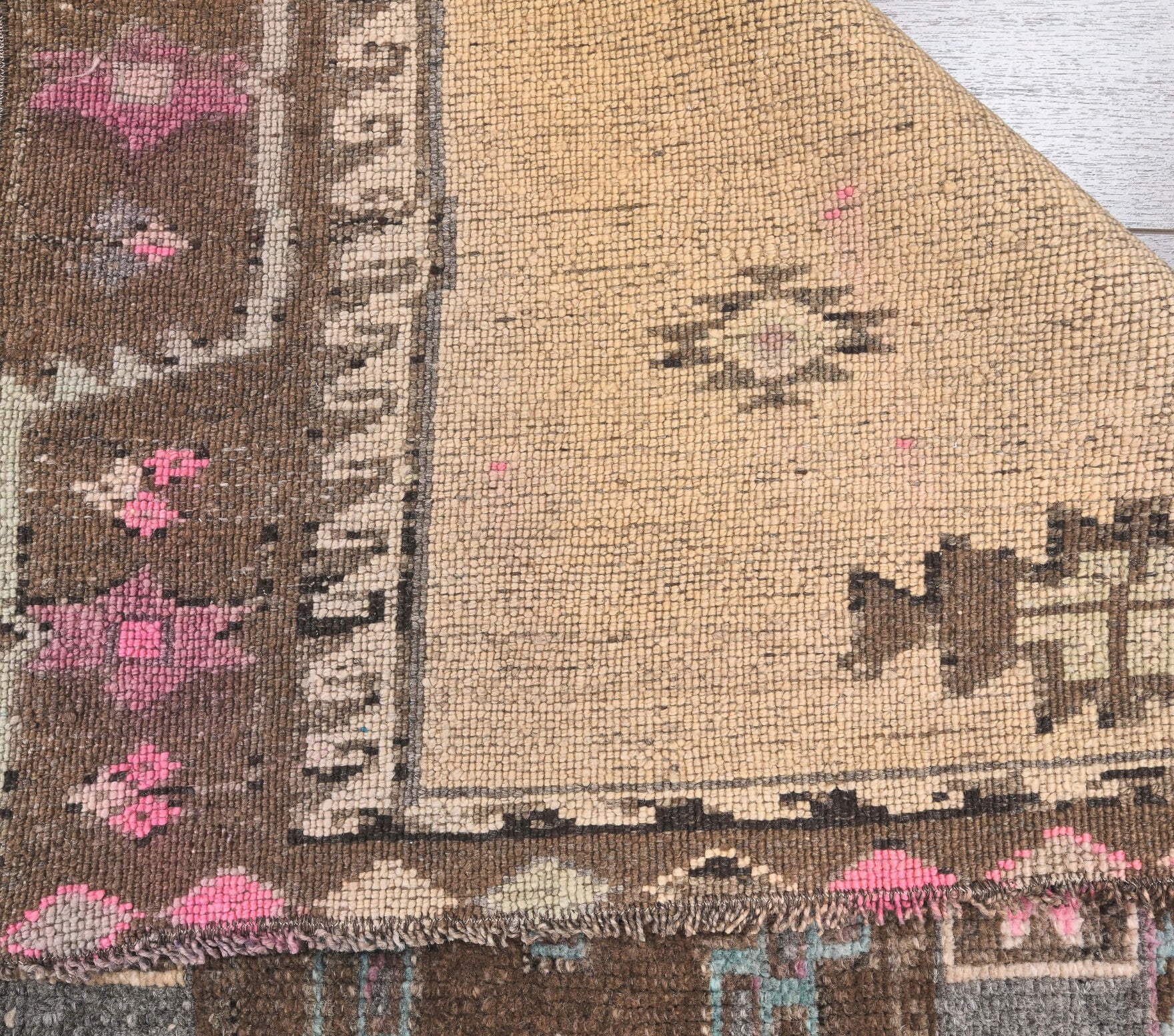 Oushak Vintage Large Area Rug
