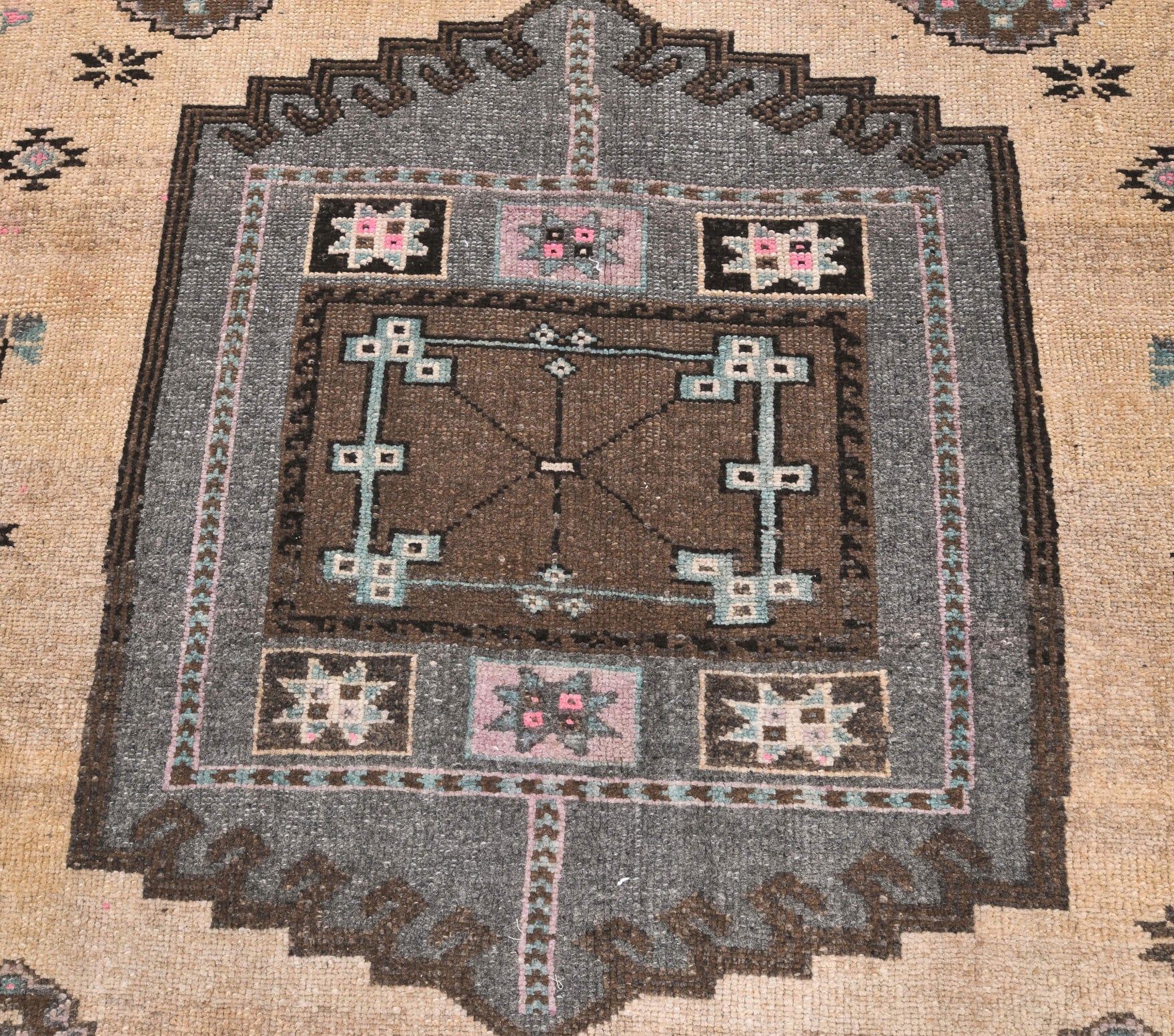 Oushak Vintage Large Area Rug