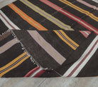 6x7 Vintage Handmade Striped Kilim Area Rug