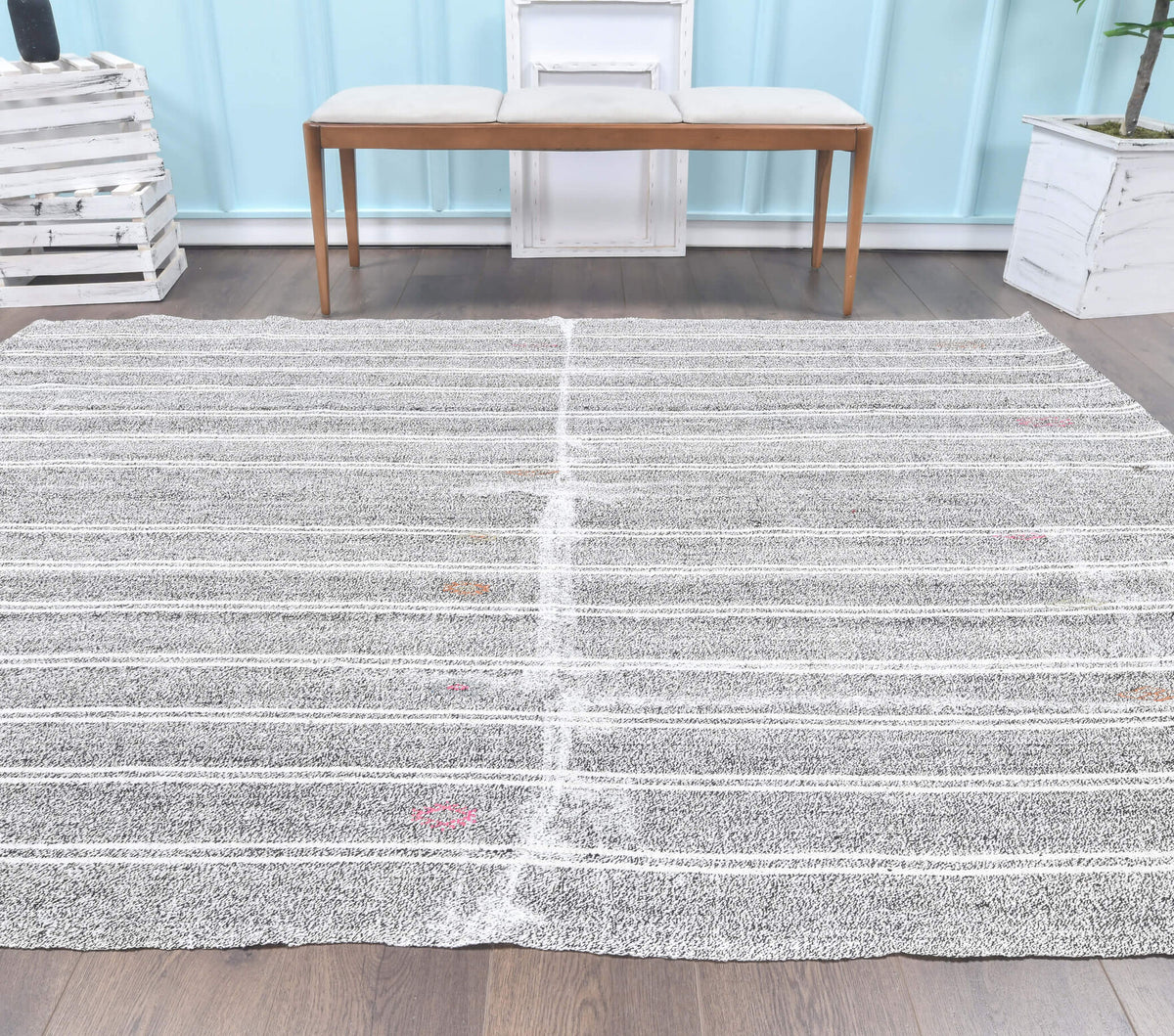 Vintage Kilim Large Area Rug