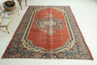 Vintage Oushak Area Rug