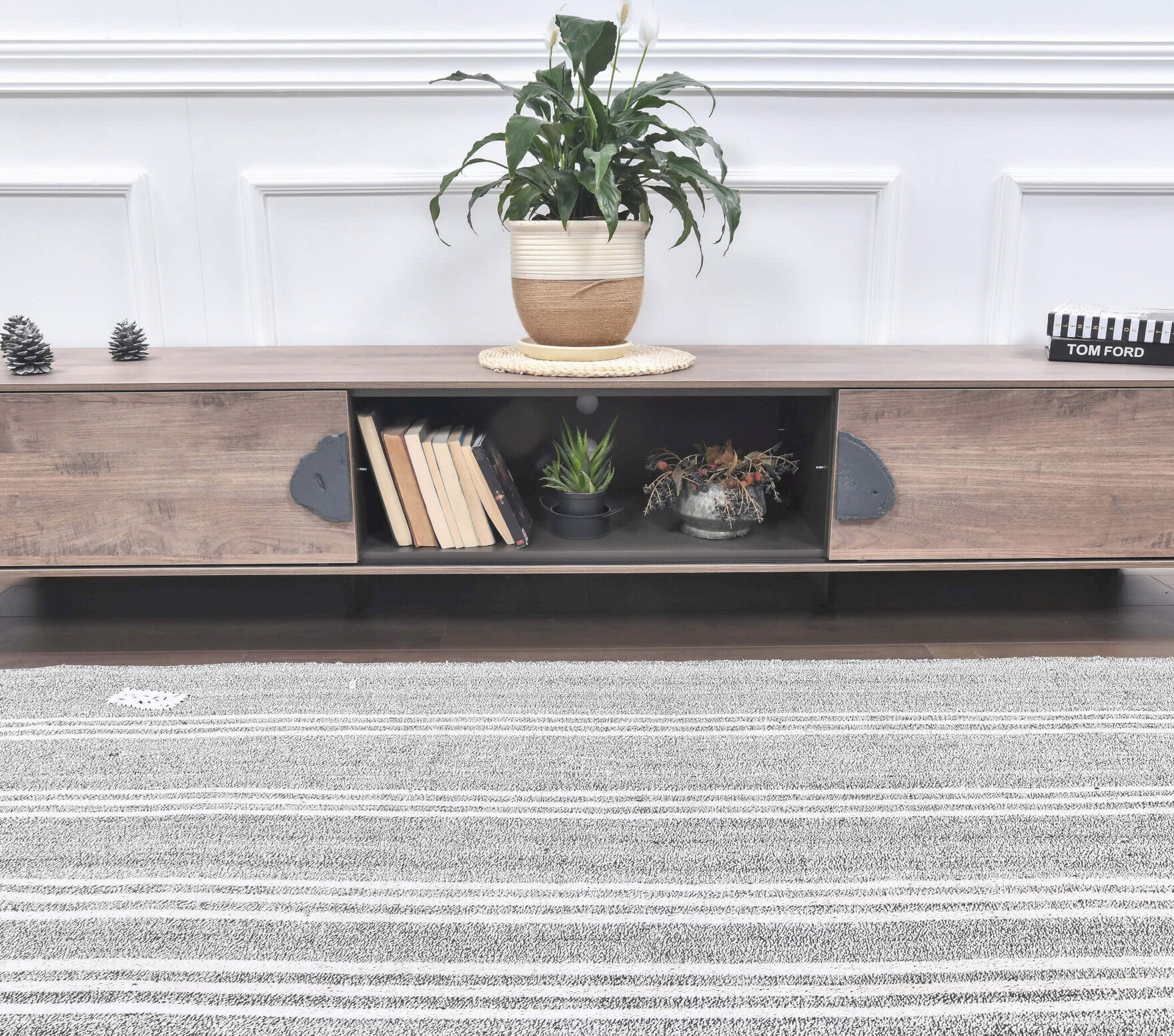 One-of-a-kind 1960s Anatolian vintage kilim rug in wool, 6'5" x 7'7"
