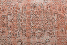 One-of-a-kind 1970s Anatolian overdyed vintage area rug in wool, 5'7" x 9'2"