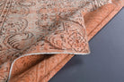 Fundadeniz rug: 1970s handmade Anatolian rug with oriental motifs and cotton backing