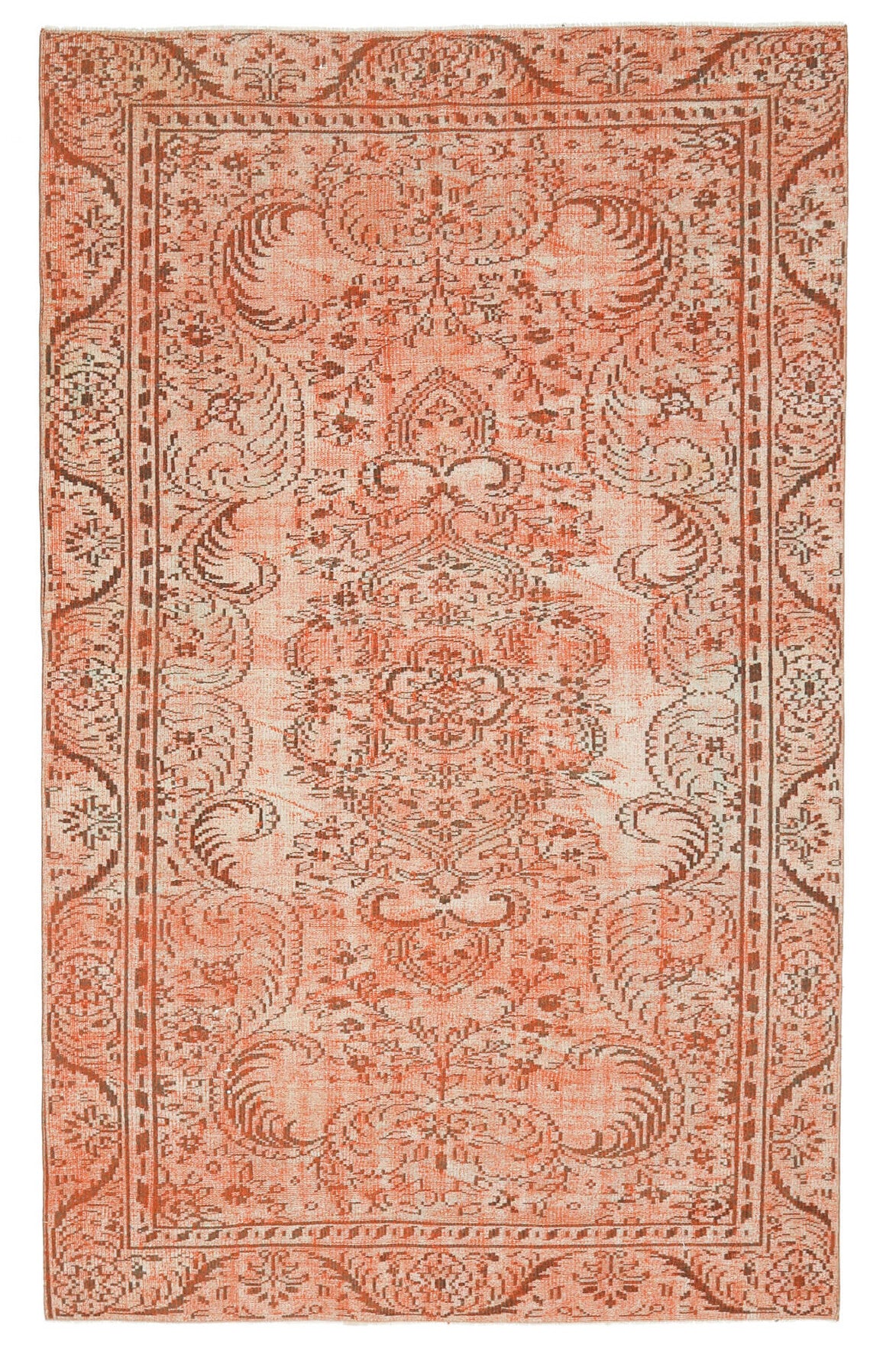 6x9 Handmade Vintage Anatolian Area Rug