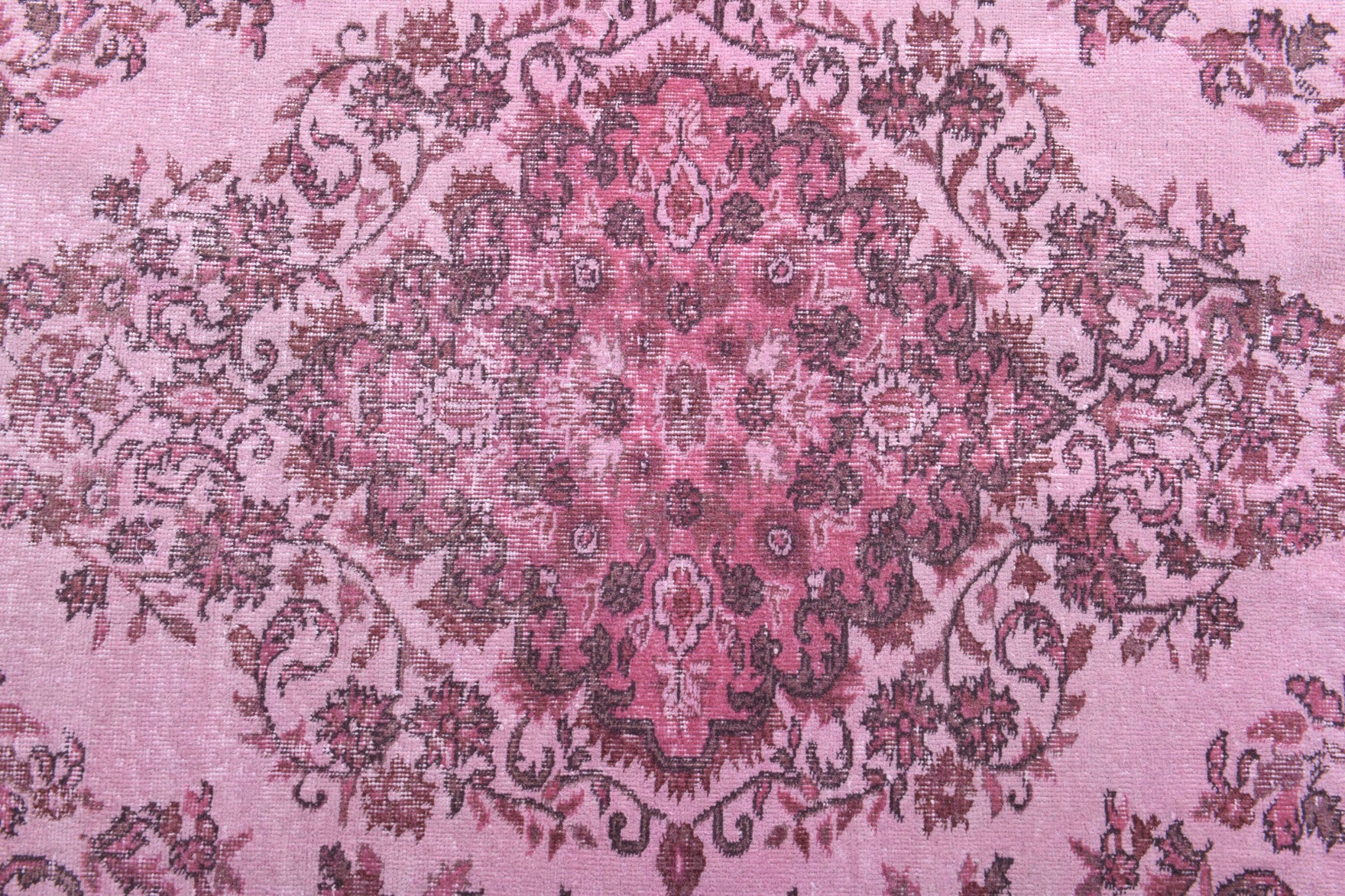 One-of-a-kind 1970s Anatolian vintage area rug in wool, 5'6" x 8'11"