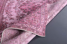 Elmaspezir rug: 1970s handmade Anatolian rug with oriental motifs and cotton backing