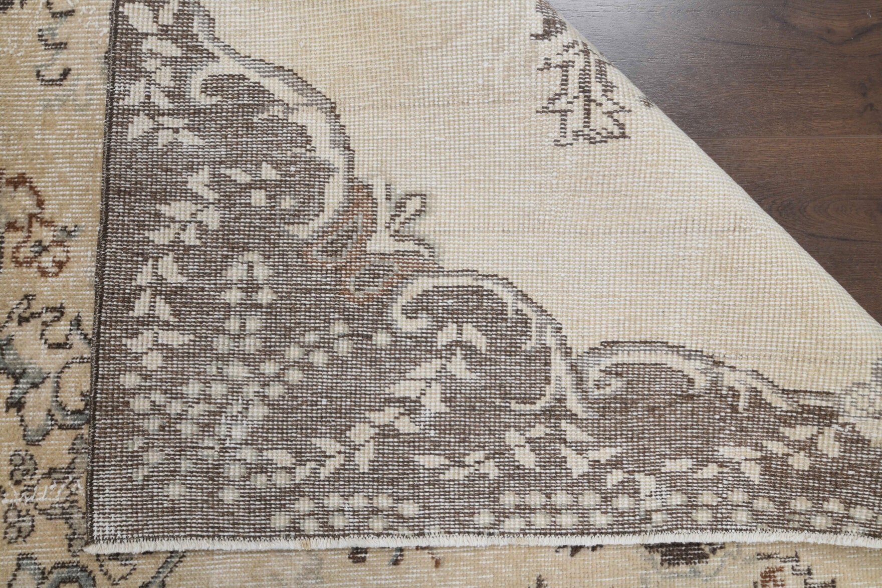 168x278 cm vintage Anatolian area rug – Iasotheia, low pile, wool