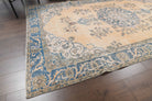 6x9 Handmade Vintage Oushak Area Rug