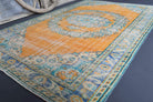 One-of-a-kind 1970s Anatolian vintage area rug in wool, 5'8" x 8'7"