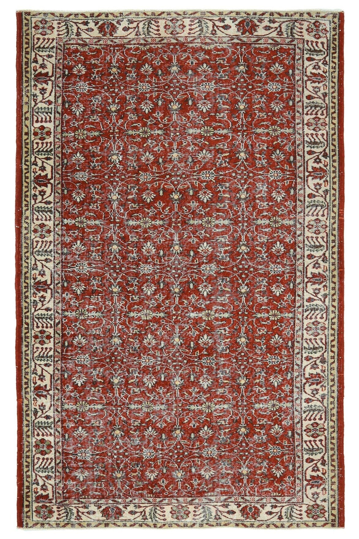 6x9 Handmade Vintage Area Hereke Rug