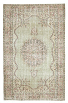 6x9 Oushak Handmade Vintage Area Rug