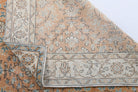 Nikomira – vintage bordered and floral rug for living room or bedroom, 5'6" x 9'2" (167x279 cm)