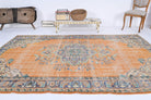 One-of-a-kind 1970s Anatolian vintage area rug in wool, 5'8" x 9'